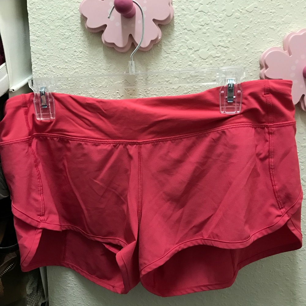Lululemon pink shorts!